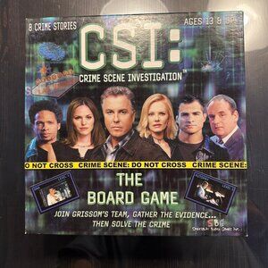 CSI: Crime Scene Investigation – The Board Game | 8 Crime Stories
